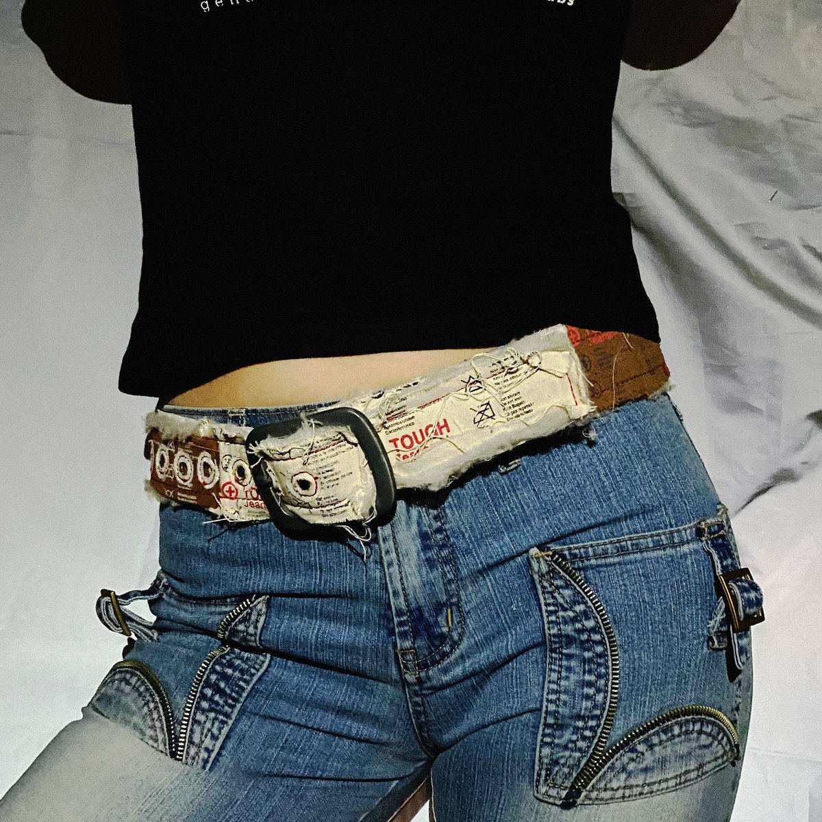 Tough patch belt