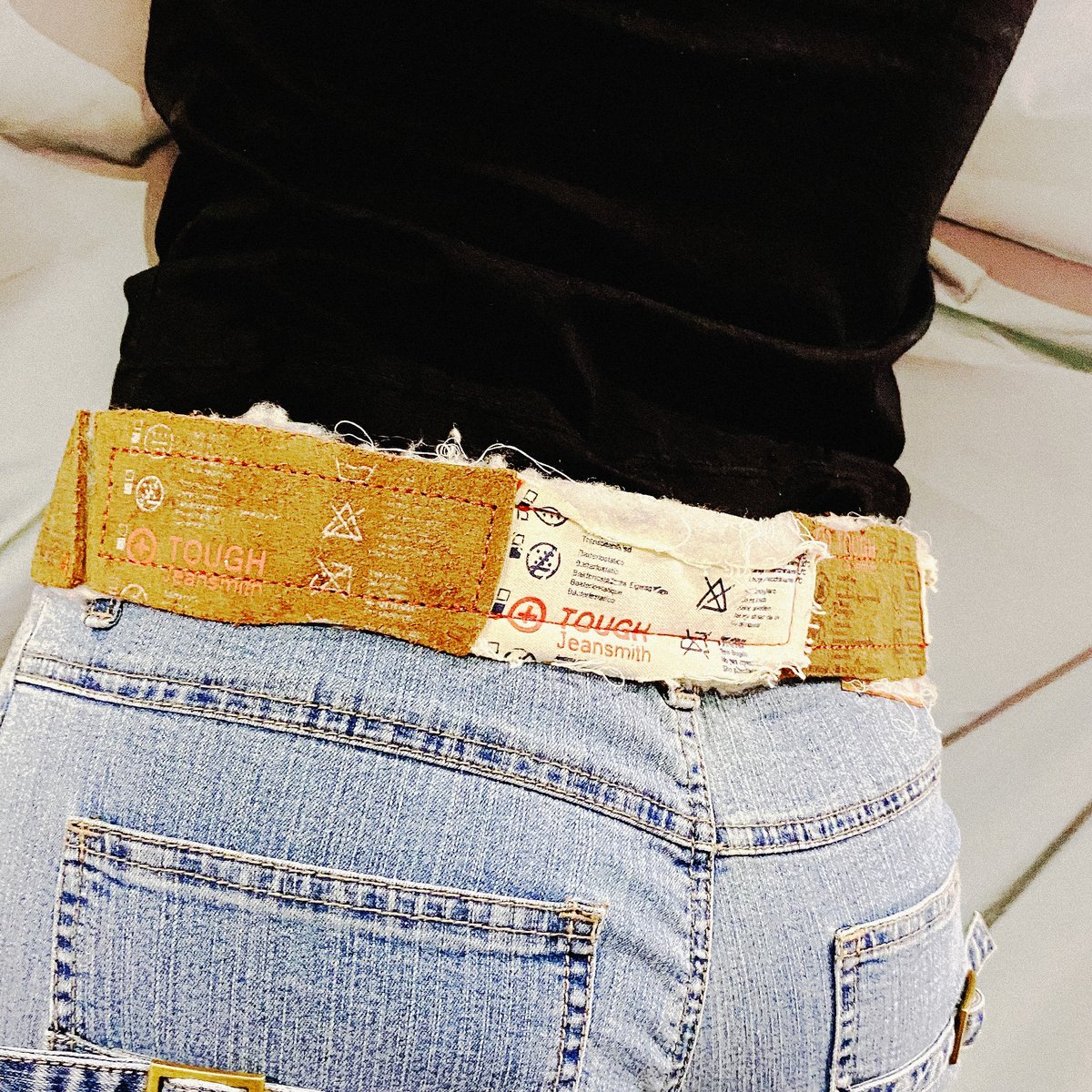Tough patch belt